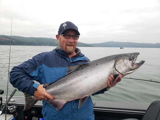 Columbia River King Salmon Fishing