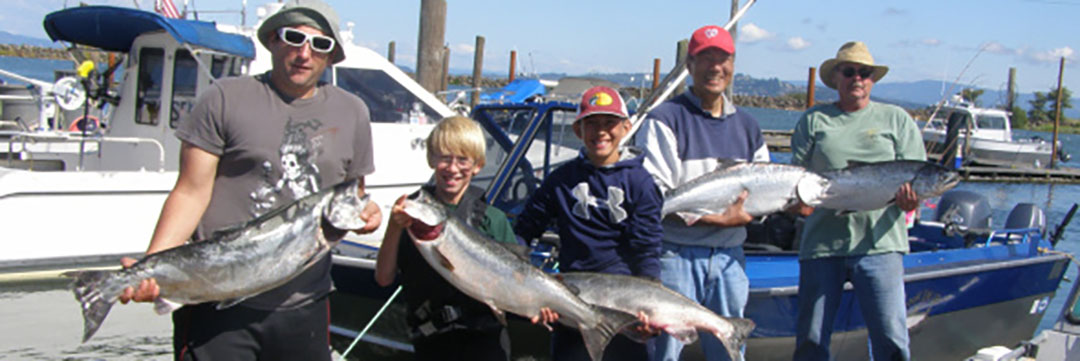 Fish to catch on a portland fishing charter