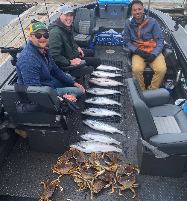 Tillamook Bay Salmon and Crab Combo