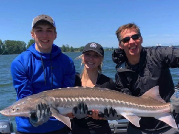 Astoria Oregon Sturgeon Fishing Charters