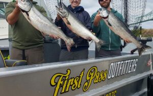 Catching Salmon in Astoria Oregon