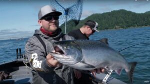 Catching Salmon in Astoria Oregon