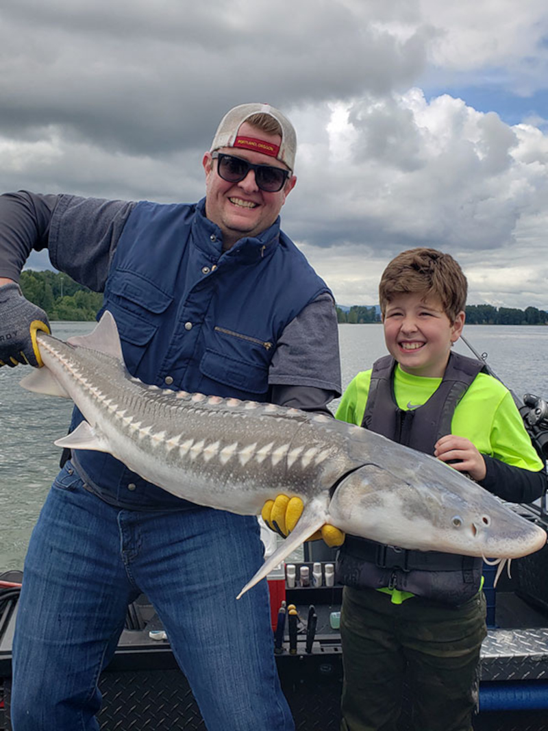 Portland-Oregon-Half-Day-Fishing-Charter-Sturgeon